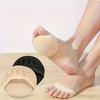 [Comfortable Toe Pad] 10pcs High-Heeled Shoe Front Five Toe Pad |Soft, Breathable, Washable, Anti Slip, Shock Absorber Pad for Women's Foot Protection