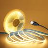 DC 5V USB светодиодная лента COB белая теплая белая светодиодная лента для подсветки телевизора лента для домашнего декора лампа 1-5 м светодиодная гирлянда