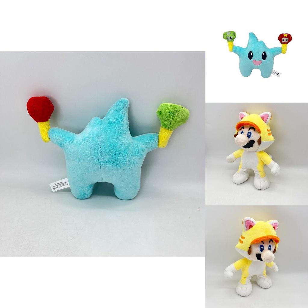 Плюшевая игрушка Кот Марио Мягкая и очаровательная мягкая игрушка для детей и коллекционеров