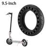 9.5inch Solid Damping Shock Absorber Tire For Xiaomi M365 Electric Scooter Non Pneumatic Tyre Solid Hole Honeycomb Rubber Wheels