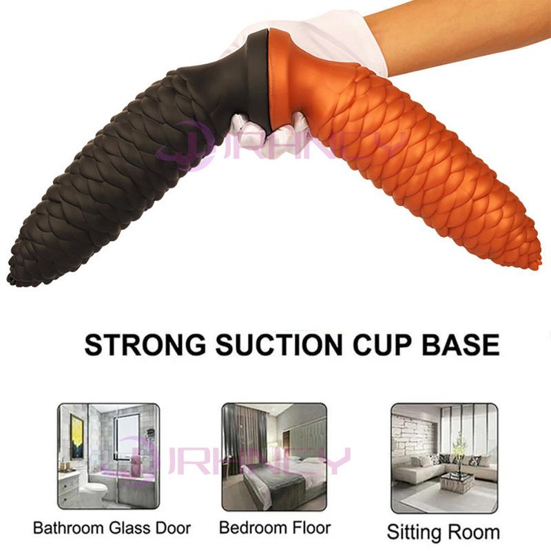 XS-XXL Strobile Anal Plug Sex Toys for Women Men Big Butt Plug Soft Platinum Liquid Silicone Anal Dildos Prostate Massage