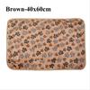 Soft Comfortable Sleeping Puppy Dog Paw Pattern Dog Cushion Mat Pet Blanket Mat Kennel