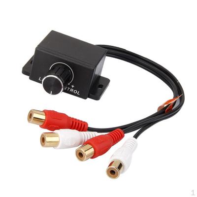 Регулятор громкости усилителя с разъемами RCA вход/выход