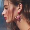 1 Pair Simple High Quality Fashion Crab Earrings Simple Playful Animal Earrings Creative Ear Jewelry Beach Vacation Accessory