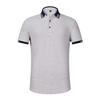 XBJSH A128  220G Combed Cotton Brocade Lapel POLO Shirt Women's Short Sleeve