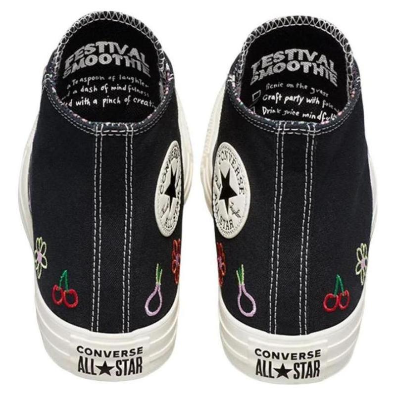 Converse Chuck Taylor All Star Simple and Versatile High-Top Canvas Shoes Unisex Black