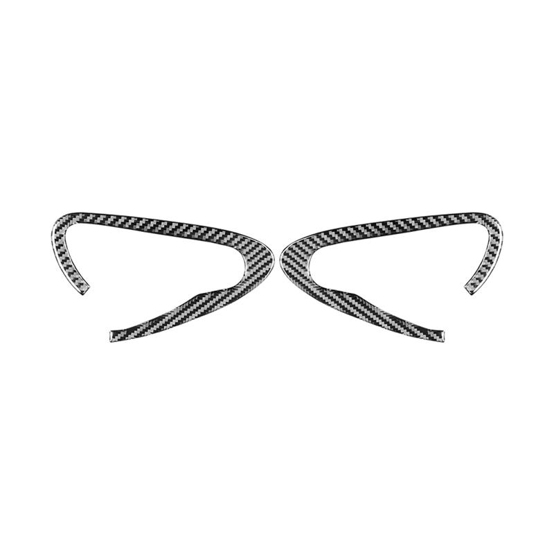 For Mazda RX8 RX-8 2004-2008 Carbon Fiber Inner Door Handle Frame Trim Stickers Car Interior Accessories