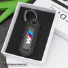 Luxury Carbon Fibre Keychain High Quality Creative Car Keyring For BMW M E46 E36 E34 F10 E90 F30 E60 F30 E53 E30 E92 E87 Sticker bljm36