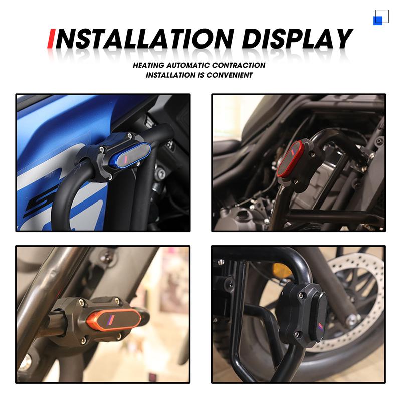 For BMW F900R F900XR F900 R XR -2024 Motorcycle Accessories Engine Protection Guard Bumper Block Decorative Spring Block