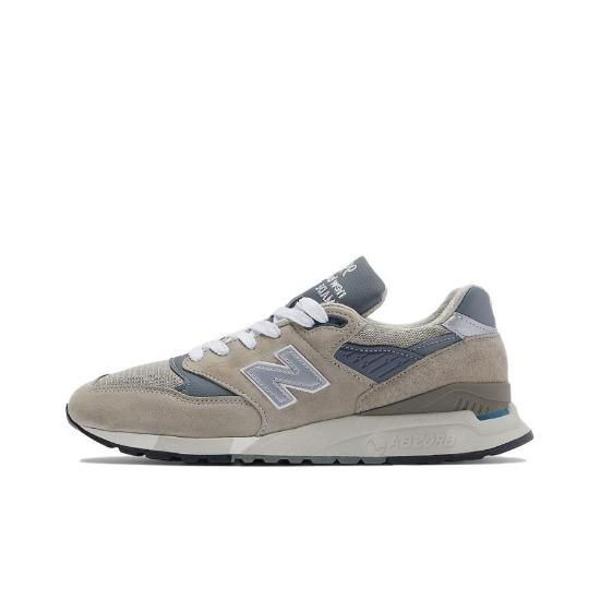 New Balance 998 Серый Серебристый Унисекс Повседневная Обувь U998GR