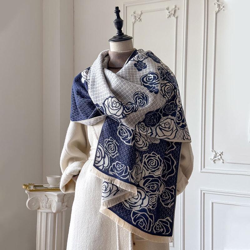 Women's Elegant Camellia Scarf