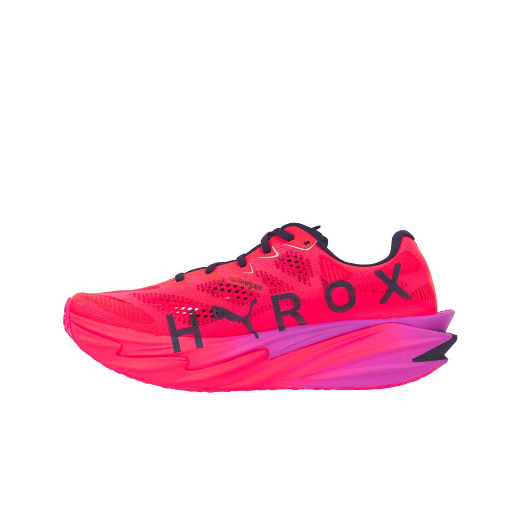 Hyrox x Puma  Deviate Nitro Elite 4 Розовые Женские Кроссовки Электрическая Орхидея Глубокий Слива------Особенности 312960-01