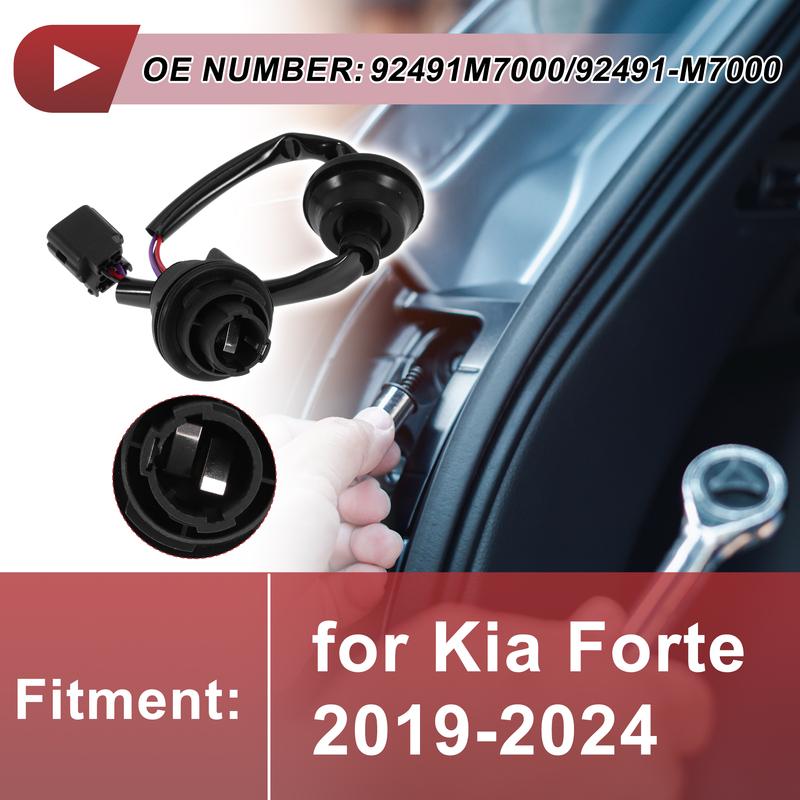 X Autohaux Разъем проводки заднего фонаря для Kia Forte -2024 № 92491M7000 Разъем для лампы