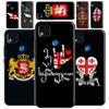 Флаг Грузии для Xiaomi Redmi Note 11 Pro, чехол для телефона Redmi 9T 9A 9C 9S 10S Note 9 10 Pro, задняя крышка