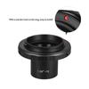 Кольцо-переходник для телескопа Andoer, сменный аксессуар для фотографии для камеры Nikon 1,25 дюйма