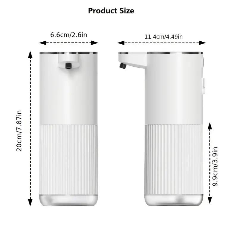 360 мл Настенный Автоматический Индукционный Смарт-сенсор Диспенсер для Мыла IPX5 Водонепроницаемый Бесконтактный Насос для Дезинфицирующего Средства для Рук Стиральная Машина