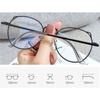 2022 Trends Office Cat Eye Anti Blue Light Oversized Glasses Computer Women Blue Light Blocking Gaming Myopia Glasses