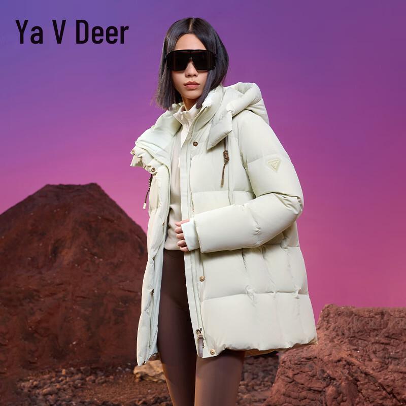 Женский пуховик Yalu Jizuan 2.0 с 95% утиного пуха