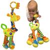 Хлопок ПП Погремушки-жирафы для новорожденных Плюшевые игрушки Плюшевая погремушка Игрушки-прорезыватели Младенцы Малыши