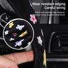 General Purpose Car Steering Wheel Cover Small Fresh Flower Automotive Interior Handle Cover