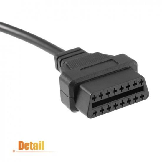 OBD1 To OBD2 22-Pin To 16-Pin And 17-Pin To 16-Pin TWO For Toyota