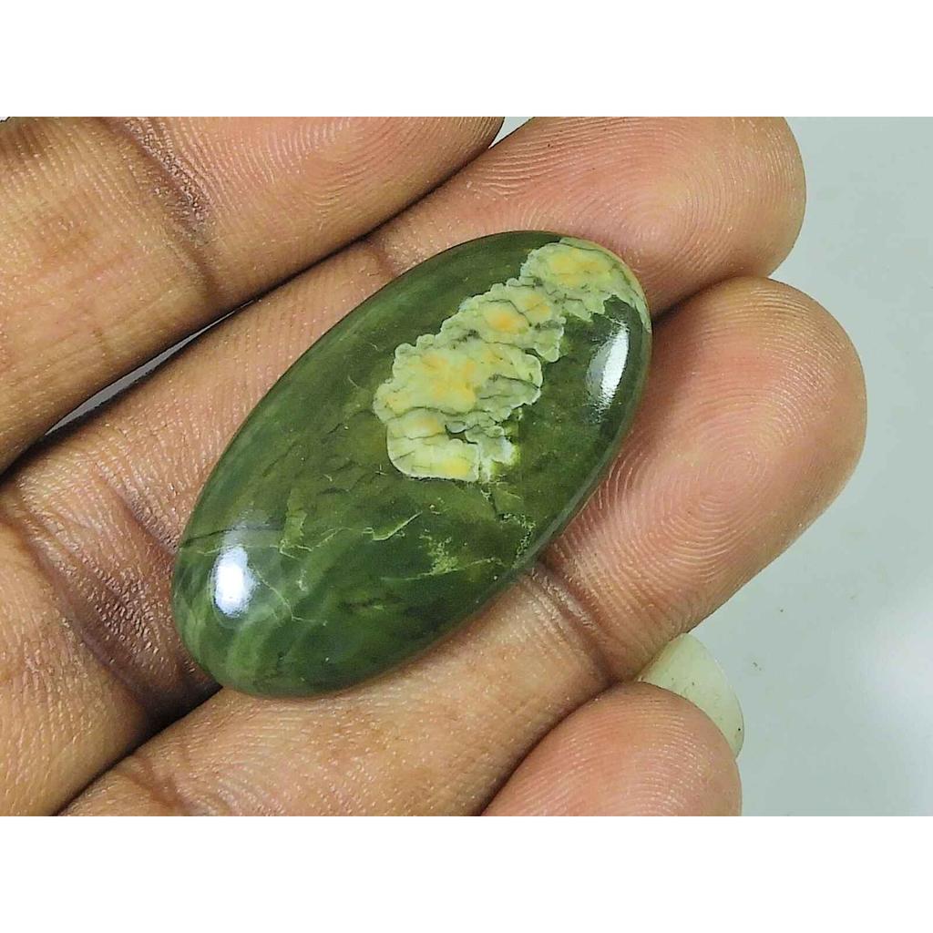 18X35X05MM натуральный яшмовый овальный лечебный кабошон россыпью драгоценный камень 32 карата. СК-4564
