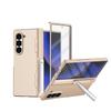 Чехол для Samsung Galaxy Z Fold 6, Встроенная защита экрана, Защита шарнира, Подставка, Защитный чехол на все тело