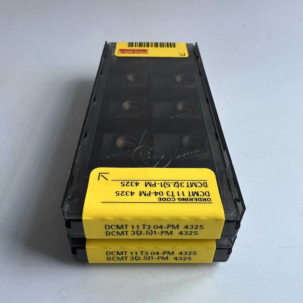 Original Sandvik / DCMT11T304-PM 4325  / CNC Lathe Carbide Blade 10 Pcs