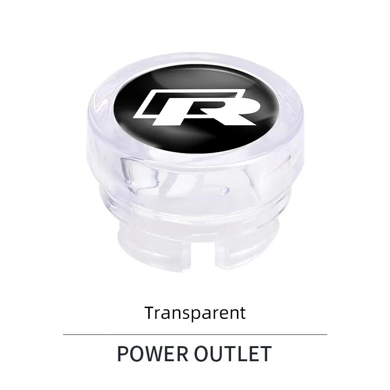 hijk1 ·Car Cigarette Lighter Dust Cover Trim Cap Auto Accessories For VW GTI Polo Golf Passat Tiguan Arteon Touareg CC Taigo Caddy
