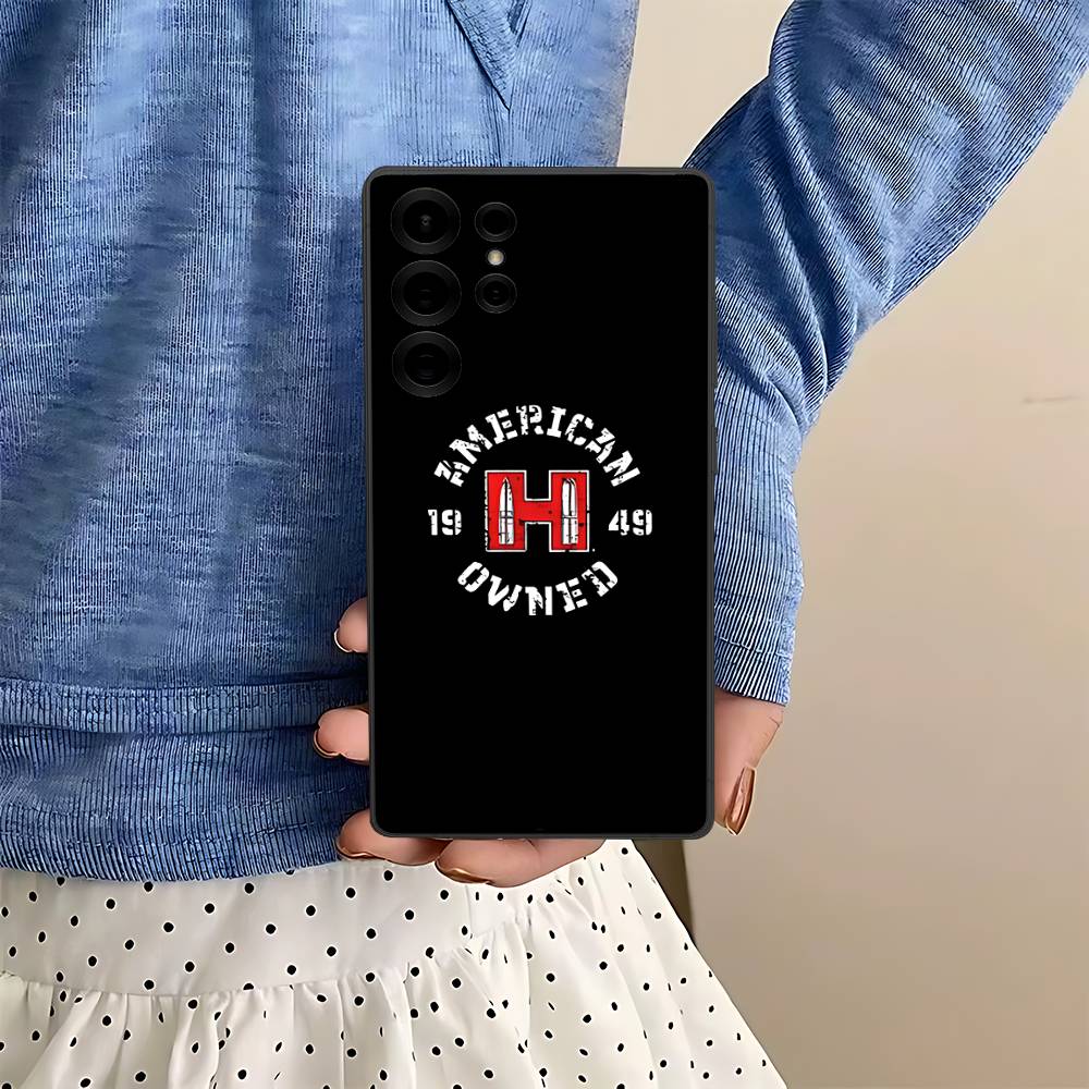 Hornady Logo Phone Case For Samsung S 24 Fe 25 Ultra Plus 20 Lite 21 30 22 23 24 22 Ultra 5G Fundas