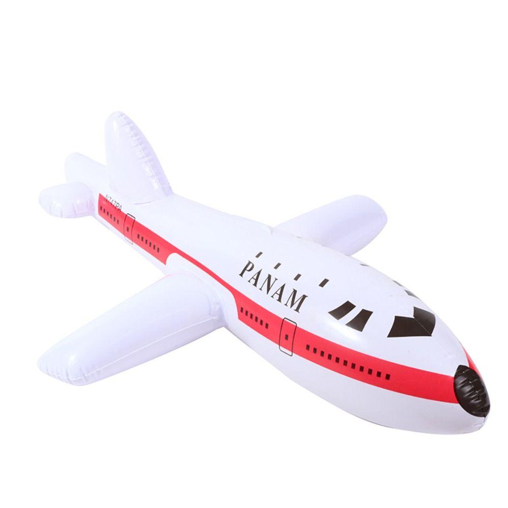 Kids Toys Inflatable Aircraft Toys PVC Balloon Inflatable Balloon Outdoor Fun Toy  Parent-child Toy