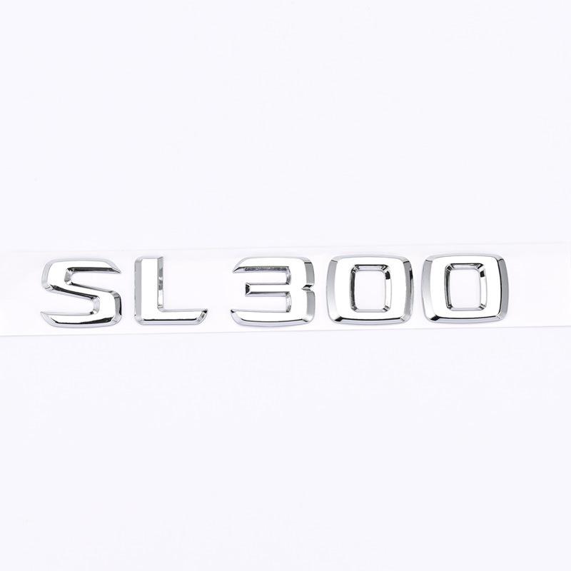 Совместимо со старыми моделями Mercedes-Benz: SL300, SL350, SL400, SL500, SL550 - Модификация заднего логотипа