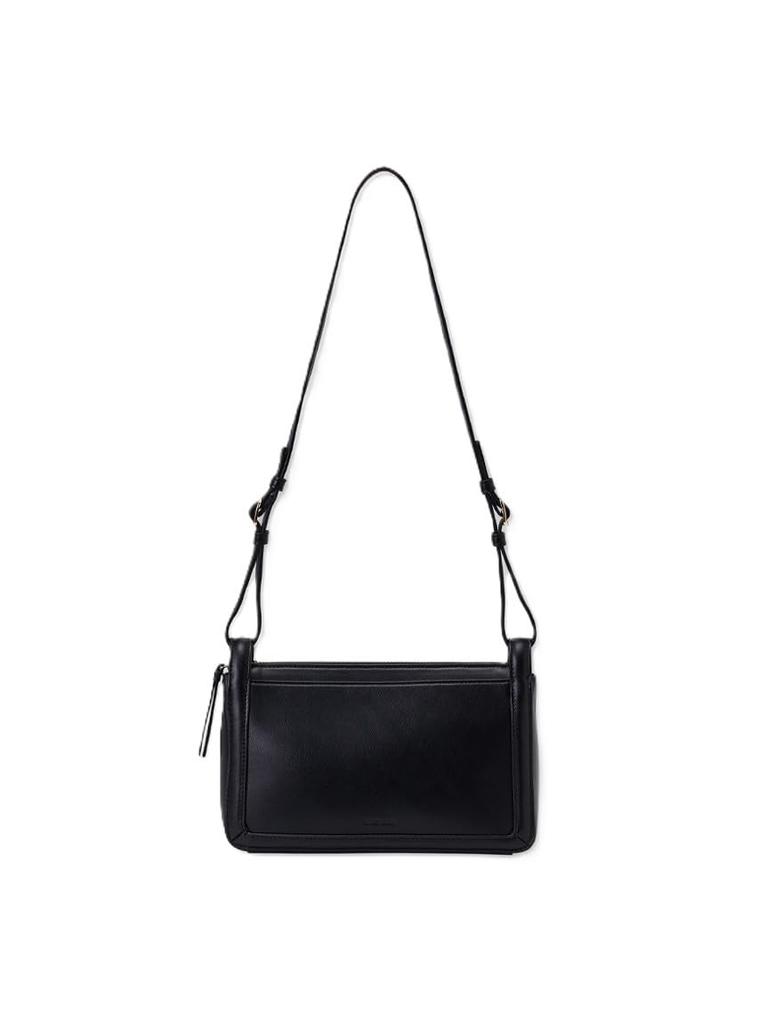 Miesloe Wide Frame Shoulder Bag MWGB254502 Black Women's