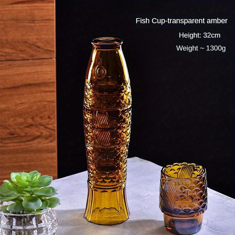 4pcs Koi Fish Glass Cups Set Stylish Stackable Water Cups Drinking Glasses For Juice Milk Tea And More Summer Winter Drinkware