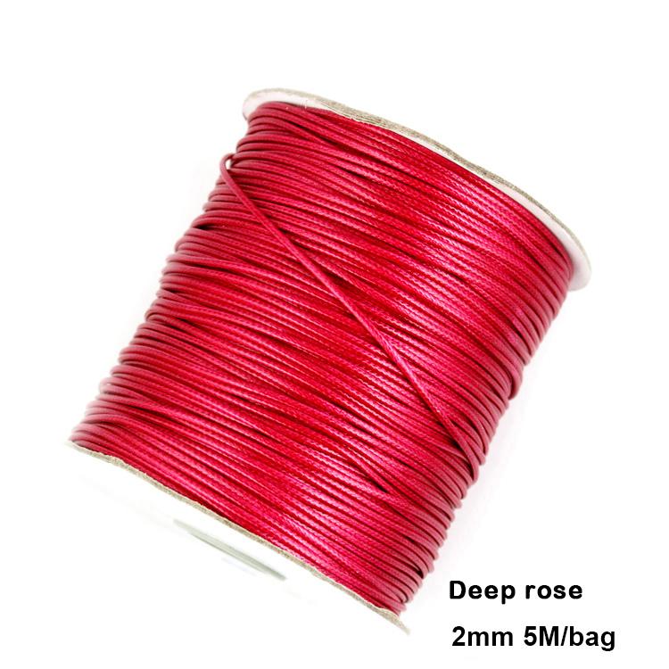 Разноцветные вощеные хлопковые шнуры для макраме, ювелирные бусины, изготовление ювелирных изделий своими руками