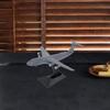 1/400 Scale Fighter Aircraft Model Toy with Display Stand Simulated Airplane Metal for