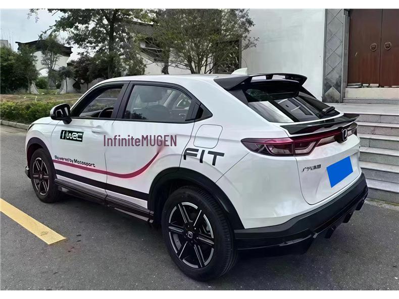 2022 Honda Vezel HRV Обвес в стиле Mugen: Передний сплиттер, Пороги, Задний диффузор