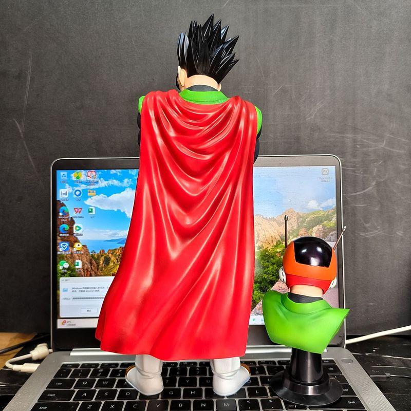 Набор из двух фигурок Dragon Ball Великий Сайяман Гохан Видел Скульптура с двумя головами Коллекционная модель Аниме Для поклонников Аниме