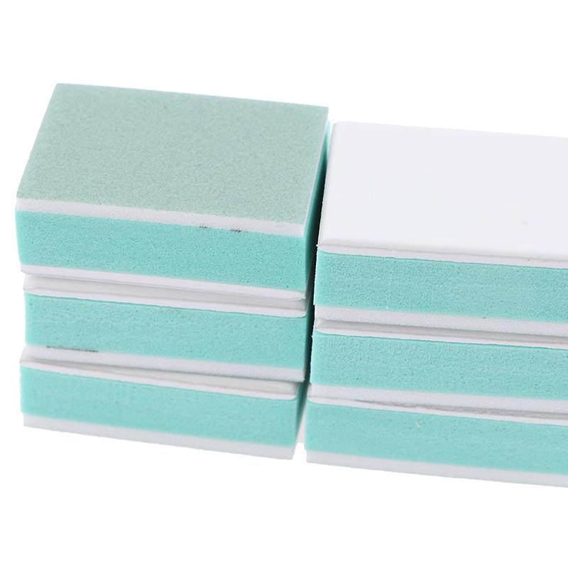 50 шт. Блок для полировки ногтей, зернистость, шлифовка, полировка, УФ-гель, блестящая полировка, пилки