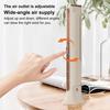 Bladeless Tower Fan with 3 Speeds Strong Airflow Quiet Operation Rechargeable Wireless Free-Standing Fan Air Conditioner