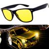 Rice Nail Night Sight Driving Yellow Lens Enhancing Light Glasses Non-polarized Sun Glasses Anti Glare Sunglasses