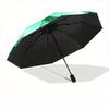 1pc Lily Flower Automatic Open/close Folding Umbrella, Compact Portable Travel Umbrella,Durable Construction yy250814121
