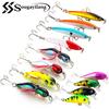 SOUGAYILANG 4 шт./карта, приманка для рыбалки, живопись, воблеры, воблеры, карандаш, искусственная жесткая приманка