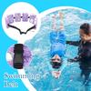 Пояс для плавания для детей Водные пояса для упражнений в бассейне Легкое регулируемое плавательное устройство Пояс-буй из ЭВА для взрослых и детей