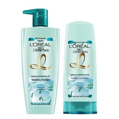 Набор L'Oréal с увлажняющим шампунем и кондиционером с гиалуроновой кислотой