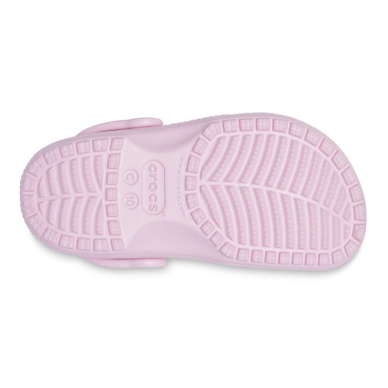 Crocs Classic Little Crocs Outdoor Toe Flat Heel Beach Hole Sneaker Sandals Ballet Pink Children's Style