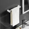 Self-adhesive Towel Holder Rack Wall Mounted Towel Hanger Bathroom Roll Holder Hanging Hook