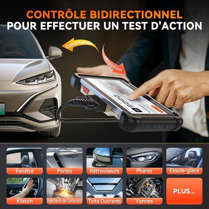 Сканер OBD2 - THINKCAR - ThinkScan 672 - Экран 7 дюймов 1024x600 - 28 сбросов - Bi‑directional CANFD