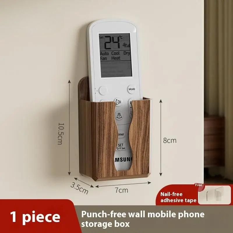 Adhesive Phone Charger Case and Remote Holder for Wall Bathroom Organizer Cup Holders 5