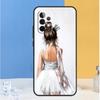 Чехол-обложка с танцующей девочкой-балериной для Samsung Galaxy A54 A34 A14 A32 A22 A12 A13 A23 A33 A53 A73 A51 A71 A52